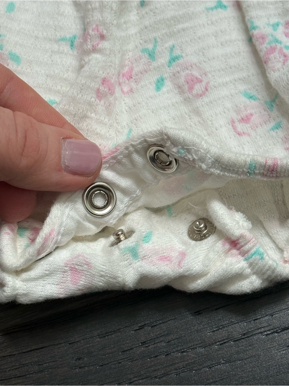 Vintage 1960s 1970s Baby Dior baby girl 0-3 months romper - Picture 5 of 9